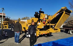 2019年，長春市伊通河設施維護處采購一臺Rayco大型粉碎機1754.